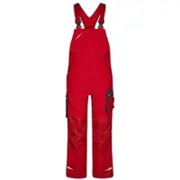 Engel Latzhose Galaxy 3810-254-75779 Gr. 110 tomato red/anthrazit grau