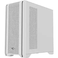 Preyon Nest Windy PC Gehäuse Weiß ATX Gaming Gehäuse Midi Tower PC Case White Computer Case 4x 120mm Lüfter Mesh Front Glasfenster ATX Case PC Tower