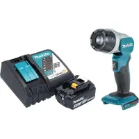 Makita DML 808 RF1 Akku Handstrahler 14,4 / 18 V 190 lm LED + 1x Akku 3,0 Ah + Ladegerät