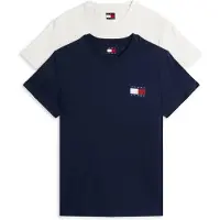 Tommy Hilfiger T-Shirt-Set Ess Flag DM0DM22143 Bunt Slim Fit