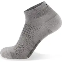 Mons Royale - Atlas Merino Ankle Sock - Merinosocken Gr 45-47 - XL grau