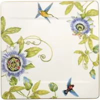 Villeroy & Boch Speiseteller "Gourmetteller Amazonia 35 x 35 cm bunt", bunt, L:35cm, Speiseteller, Speiseteller