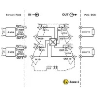 Phoenix Contact 2901996 Passivtrenner MINI MCR-2-2I-2I-ILP MINIMCR22I2IILP