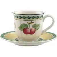 Villeroy & Boch Villeroy&Boch French Garden Fleurence Mokka-/Espr.Tasse m.U.2-t 10-2281-1410