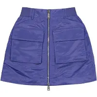 Alpha industries Skort "Utility Mini Skirt W", Damen, Gr. M, night lila, Obermaterial: 100% Nylon, Röcke Skort
