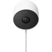 Google Nest Cam, IP-Sicherheitskamera, Innen & Außen, Kabellos, Dänisch, Deutsch, Niederländisch, Englisch, Spanisch, Finnisch, Französisch, Italienisch,..., Wand, Weiß