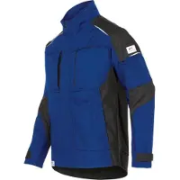 Kübler ACTIVIQ cotton+ Jacke kornblumenblau/schwarz S - 1250 3421-4699-S - kornblumenblau/schwarz