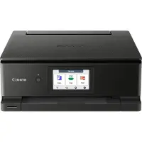 Canon PIXMA TS8750, Tintenstrahl, Farbdruck, 4800 x 1200 DPI, Farbkopieren, A4, Schwarz