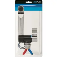 Proplus Mischbatterie Mono-Mix Style 2005 12V Ø27 mm chrom/schwarz im Blister