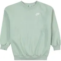 Nike Mädchen Pullover Club Fleece Sweatshirt FD2923-037 147-158 - Steam/White - 147-158