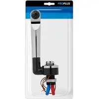 Proplus Mischbatterie Keramik Deluxe Ø27 mm chrom/schwarz im Blister Wohnmobil