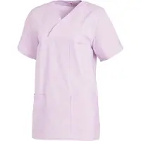 Bernhard Leiber KG Leiber Schlupfkasack, kurzarm, unisex, flieder, Kasack ideal für die Pflege, Größe: 00 (Damen 30/32 = XS, Herren 36/38)