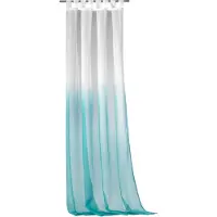 Weckbrodt Vorhang "Maischa", (1 St.), Voile, transparent mit Farbverlauf, Gardine, Store