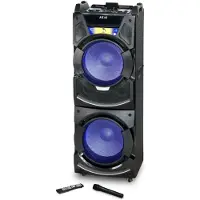 Akai DJ-S5H, 3,81 cm (1.5"), 38,1 cm (15"), 400 W, 20 - 20000 Hz, Schwarz, AC