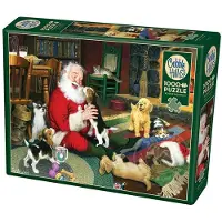 Enjoy Cobble Hill - Puzzle Santa is playing - 1000 dielov