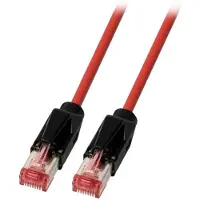 EFB Elektronik K8048PUI3, 3 m, Cat6a, S/FTP (S-STP), RJ-45, RJ-45, Schwarz, Rot