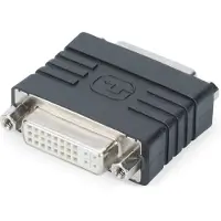 Digitus DVI Adapter, DVI-I, (24+5), jack, DVI-I, (24+5), 0,06 m, Schwarz