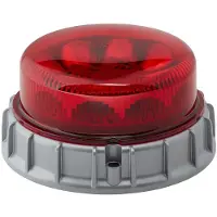 Hella Blitz-Kennleuchte 24 V LED rot Licht-Expertise passend für u.a. KÖGEL