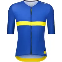 Santini Maillot Jaune Col De La Madeleine 2025 Kurzarm-radtrikot