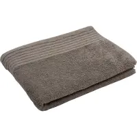 Gozze Gaestehandtuecher GÖZZE "Hanna", grau (taupe), B:30cm L:50cm, Walkfrottier, Obermaterial: 100% Baumwolle, Handtücher, Gaestehandtuecher, Set, Uni Farben, strukturierte Bordüre, 100% Baumwolle