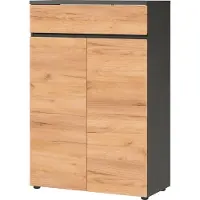 Germania Aktenschrank GW-LISSABON, graphit/Navarra-Eiche-