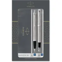 Parker Stahl Unverzichtbarer Kugelschreiber + Stifte-set