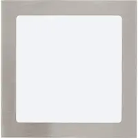 Eglo Fueva 1, Einbaustrahler, Nicht austauschbare(s) Leuchtmittel, LED, 16,5 W, 3000 K, Nickel, Weiß