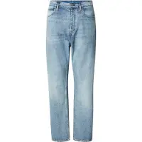 HUGO Loose-fit-Jeans "Nate", Herren, Gr. 32, Länge 32, blau (turquoise, aqua443), Denim/Jeans, Obermaterial: 100% Baumwolle, unifarben, loose fit lang, Jeans Loose-fit-Jeans, loose fit