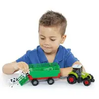 MOLTO Traktor Mit Licht Und Sound Anhänger Und Tier