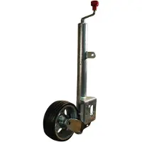 Al-Ko Stützräder Stützrad, automatisch einklappbar Ø 60x4 mm