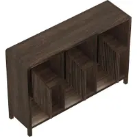 En.casa Sideboard 'Lukkodso' mit 3 Türen und 6 Fächern 77 x 110 x 30 cm Walnussoptik