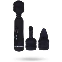 Pretty Love Magical Massager Massagekopf schwarz 20 cm