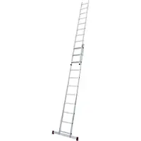 Krause Corda Aluminium-Schiebeleiter 2x11 Sprossen 2-teilig