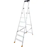 Krause 126665 Solido Stehleiter 7 Stufen