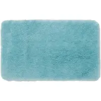 Gozze Badematte GÖZZE "»DELUXE«", grün (mint), rechteckig (50cm x 70cm ), Polyester, Badematten, Badematte, mit extra hohem Flor