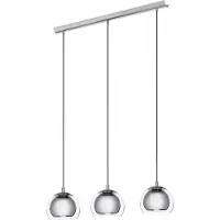 Eglo Pendelleuchte Rocamar 3-Licht-Chrom