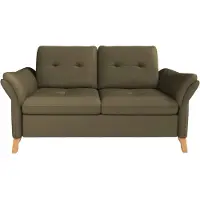 Sit&More 2-Sitzer SIT & MORE "Göteborg", grün (olive), B:171cm H:90cm T:102cm, Sofas, 2-Sitzer, inklusive Sitztiefenverstellung und Federkern