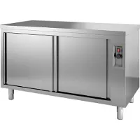 CombiSteel Wärmeschrank mit 2 Türen aus Edelstahl 1200x700x850mm