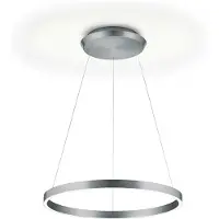 Knapstein LED-Hängeleuchte Svea-L 60 nickel