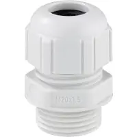 Spelsberg 24742501 Kabelverschraubung, M25, lichtgrau, Schutzart IP68/IP69, halogenfrei KVR M25 - 30 Stück