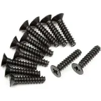 Hpi Racing M2.6x12mm Flachkopfschraube 12 Einheiten