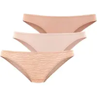 LASCANA Bikinislip "aus hochwertiger Modal-Qualität", Damen, Gr. 44/46, beige (beige, sand), Obermaterial: 94% Modal (TENCEL), 6% Elasthan, unifarben, körpernah, Unterhosen Bikinislip