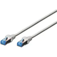 Digitus CAT 5e F/UTP Patchkabel, 5 m, Cat5e, F/UTP (FTP), RJ-45, RJ-45, Grau