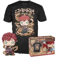 Funko POP! Pop! & Tee: Naruto - Gaara - Leuchtet Im Dunkeln - L - Naruto Shippuden - T-Shirt - Kleidung m