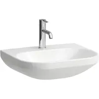 Laufen LUA Waschtisch, 1 Hahnloch, ohne Überlauf, 550x460mm, H8110810001561, Farbe: Weiß