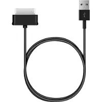 Techly 1.2m USB - Samsung 30-p, Schwarz, USB A, Samsung 30-pin, 1,2 m, Männlich, Männlich