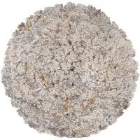Clayre & Eef Wandleuchte Ø 62x12 cm Grau Metall