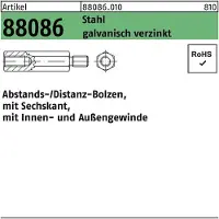 Reyher Abstandsbolzen Stahl verzinkt - Innen/Außen - M 5x20