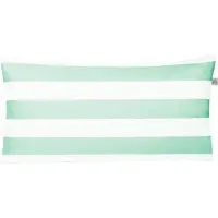 Irisette Kissenbezug "Tape 8577", grün (mint), B:80cm L:40cm, Mako-Satin, Obermaterial: 100% Baumwolle, Kissenbezüge, Kissenbezug, in einer hochwertigen Qualität