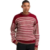 Dale of Norway Ramberg Masc Sweater redrose mountainstone sand mel (B00) M